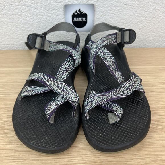 Chaco Womens Sandals Z/2 Yampa Pixel Weave Slingback Toe-Loop J103426 Size 8 - Picture 3 of 10